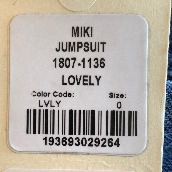 Citizens Of Humanity 0 Miki Jumpsuit In Lovely NWT! $378 - Picture 12 of 13